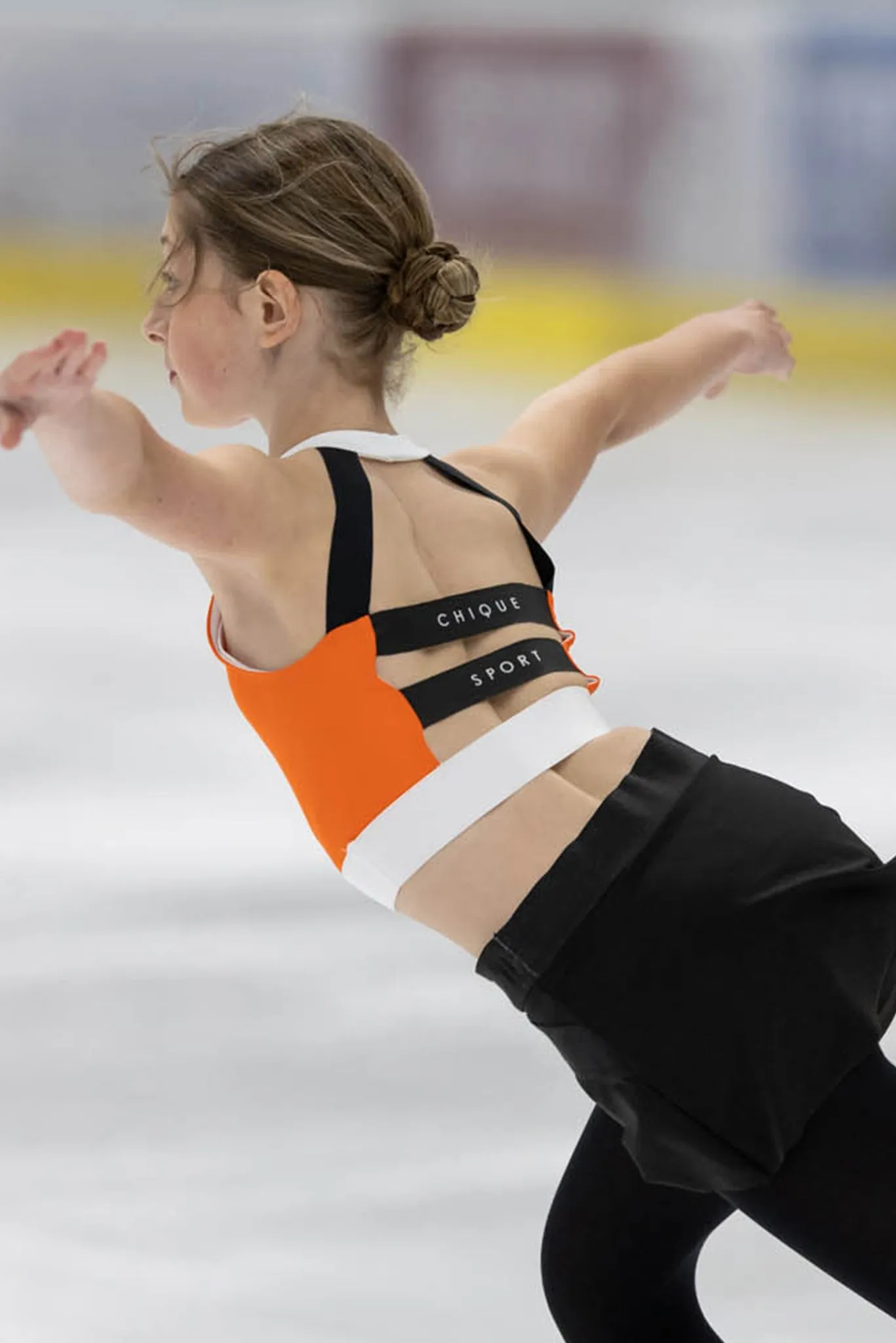 Fearless Crop Top in Orange