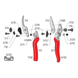 Felco 8 Replacement Parts