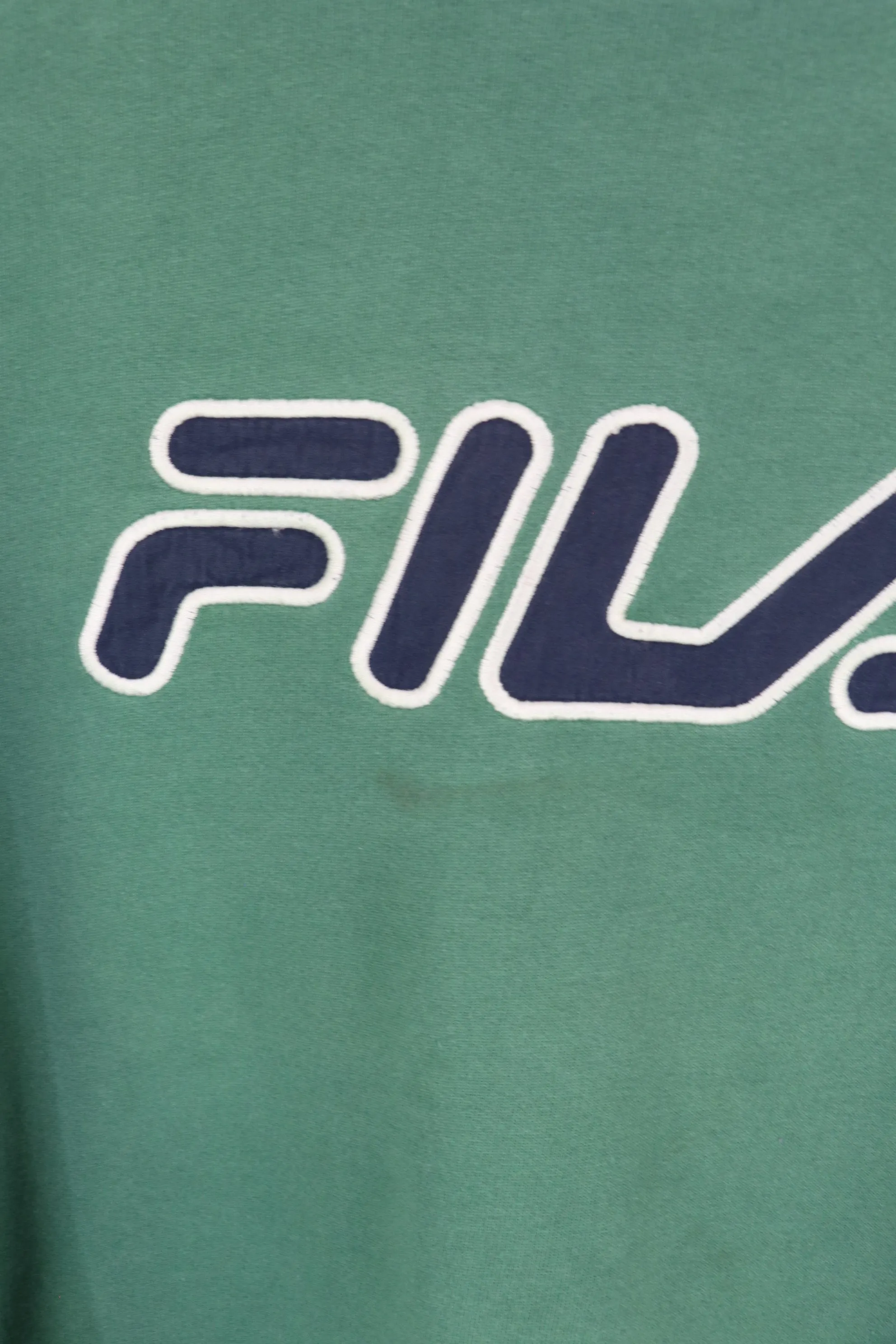 Fila Sweatshirt Green Medium