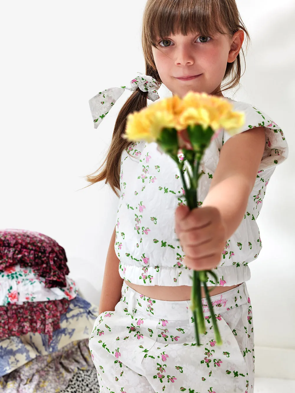 Flower Print Shorts