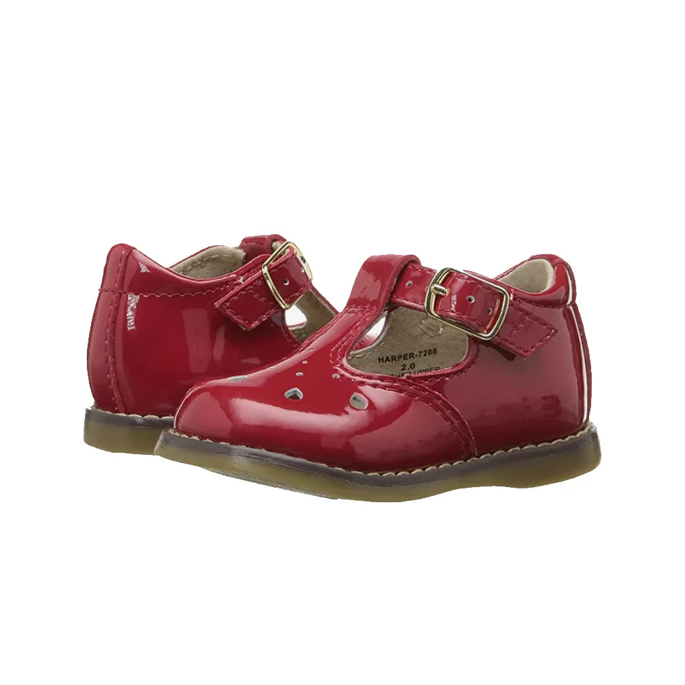 Footmates Harper Mary Jane - Richmond Red Patent