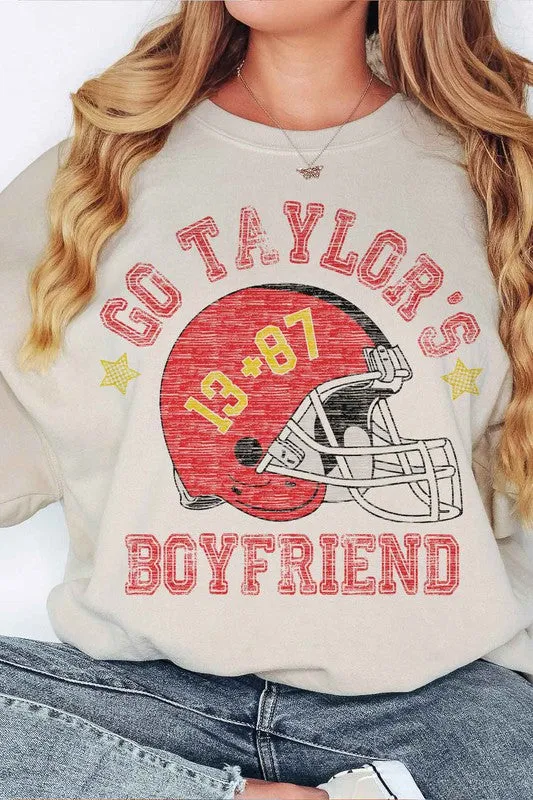 Go Taylor's Boyfriend OS sweatshirt