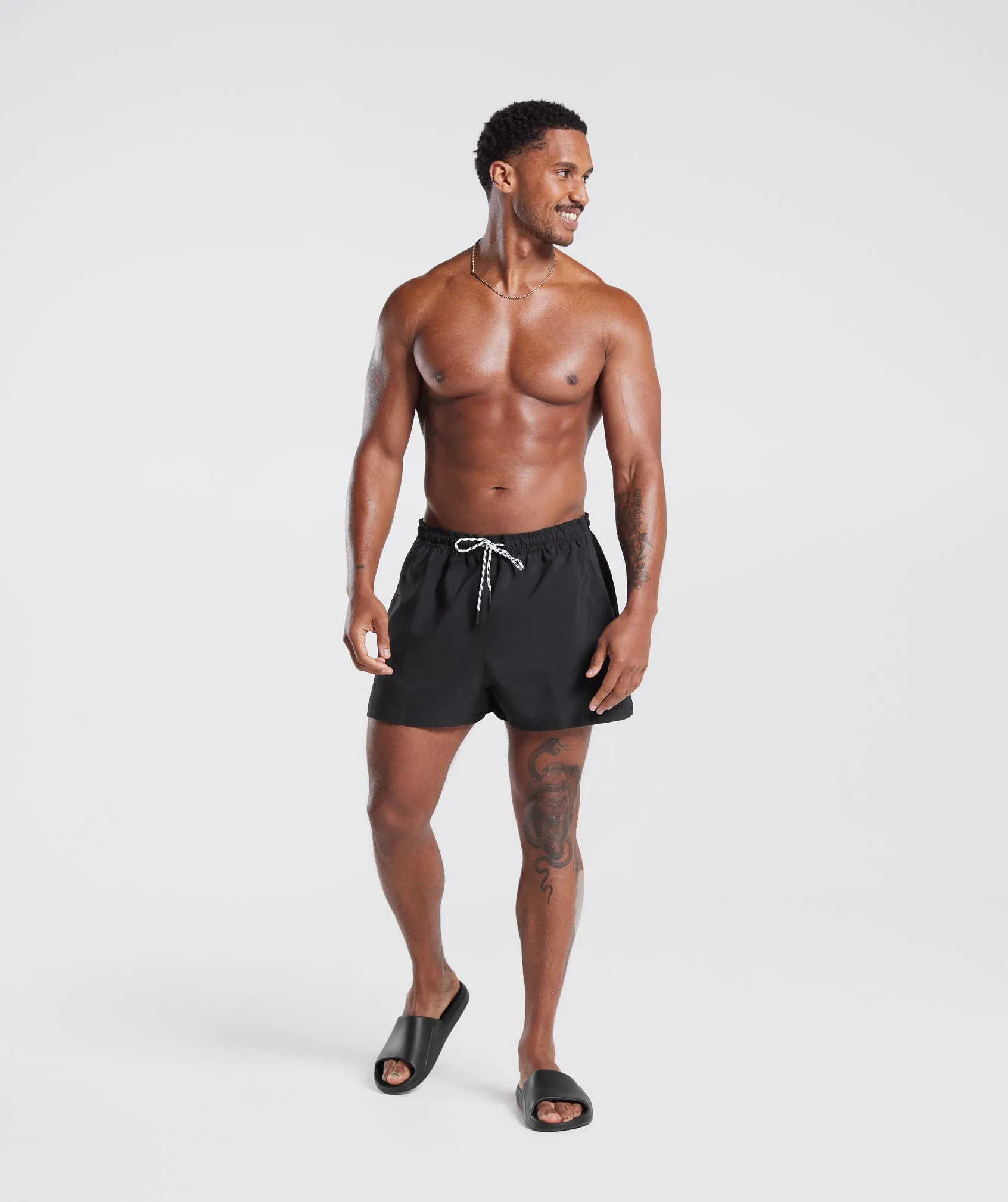 Gymshark 3" Swim Shorts - Black