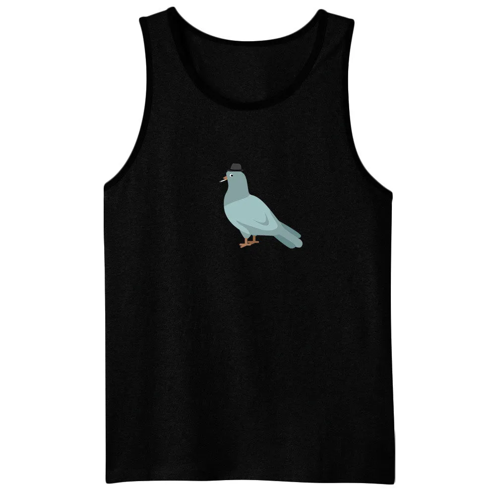 Hipster Pigeon Tanks