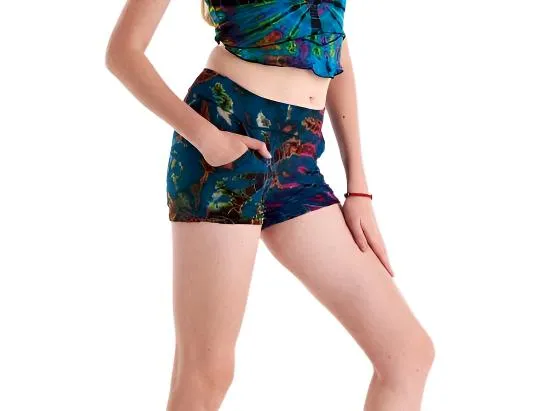 Kathmandu Tie Dye Pocket Booty Shorts TH1478