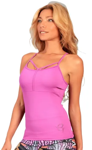 Last Chance! Equilibrium Activewear Lotus Lattice Tank Top LT1048