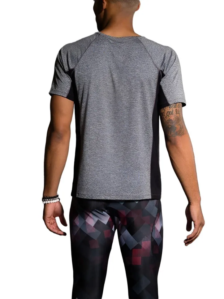 Last Chance! Onzie Hot Yoga Mens Raglan Short Sleeve top 701