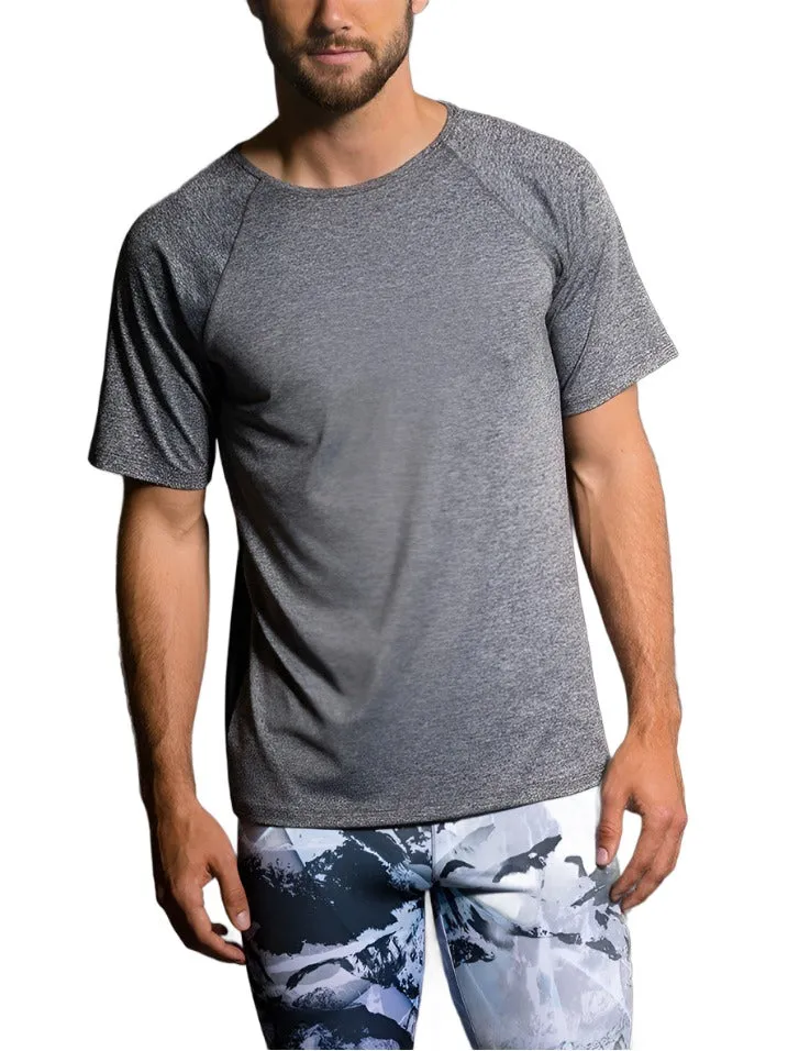 Last Chance! Onzie Hot Yoga Mens Raglan Short Sleeve top 701