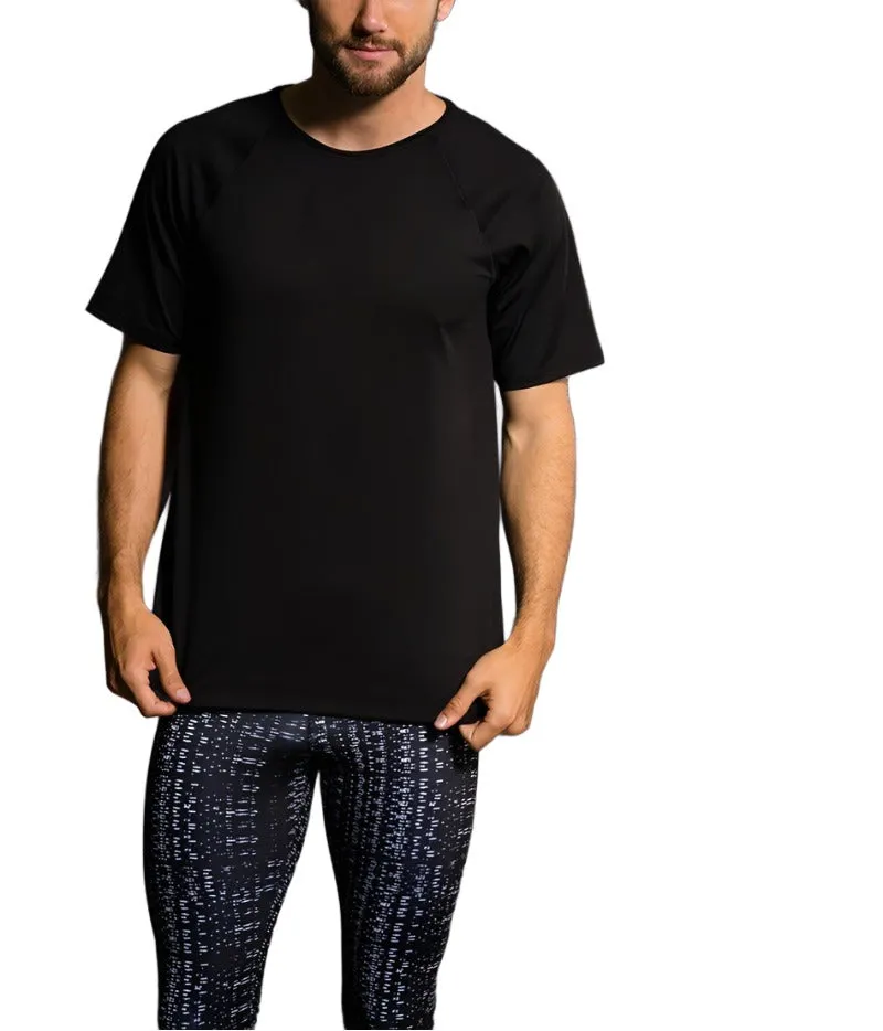 Last Chance! Onzie Hot Yoga Mens Raglan Short Sleeve top 701