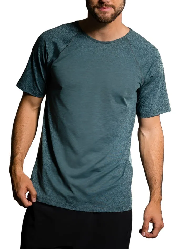 Last Chance! Onzie Hot Yoga Mens Raglan Short Sleeve top 701