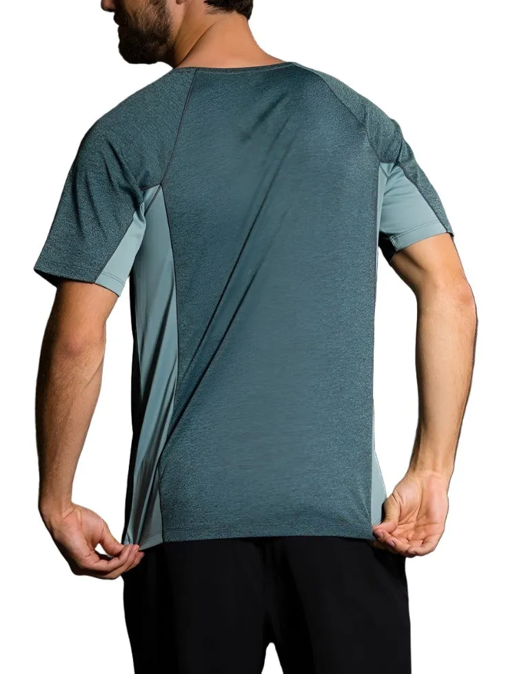 Last Chance! Onzie Hot Yoga Mens Raglan Short Sleeve top 701