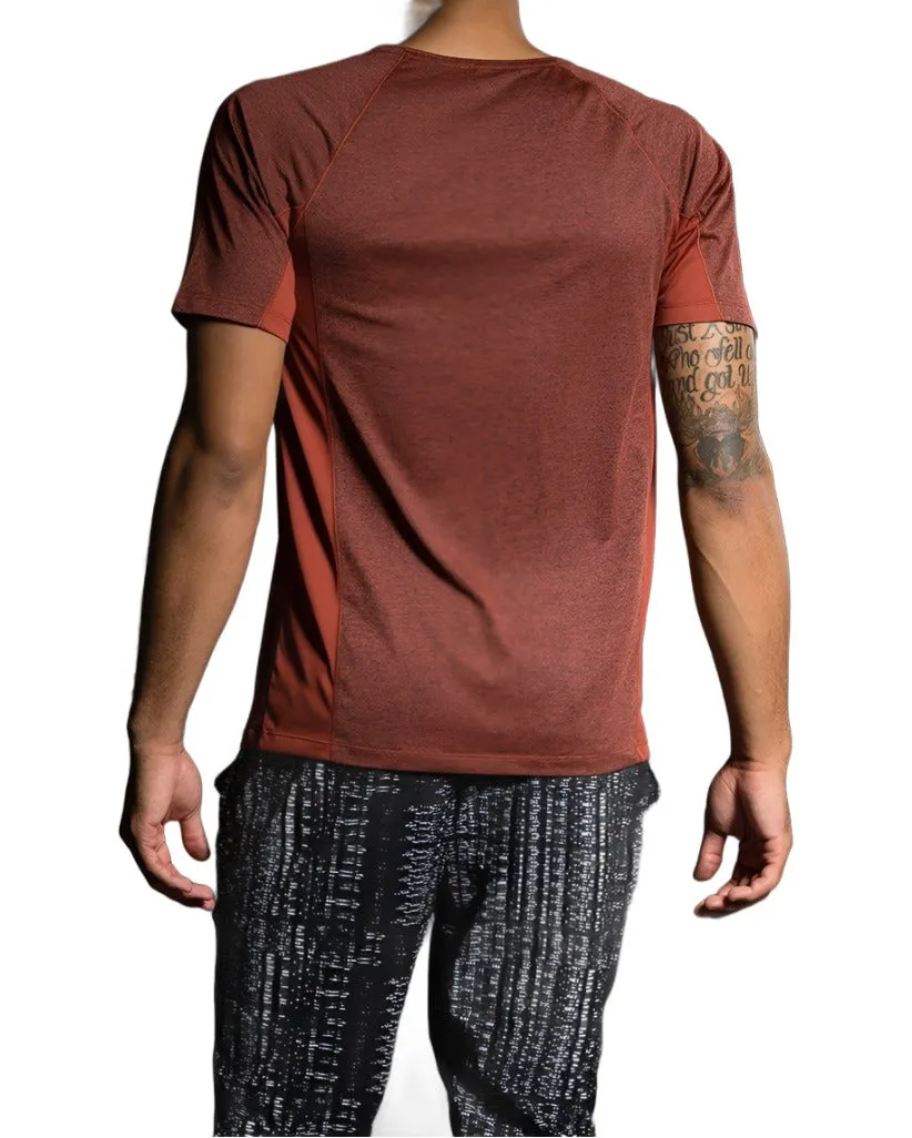 Last Chance! Onzie Hot Yoga Mens Raglan Short Sleeve top 701