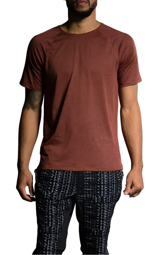 Last Chance! Onzie Hot Yoga Mens Raglan Short Sleeve top 701