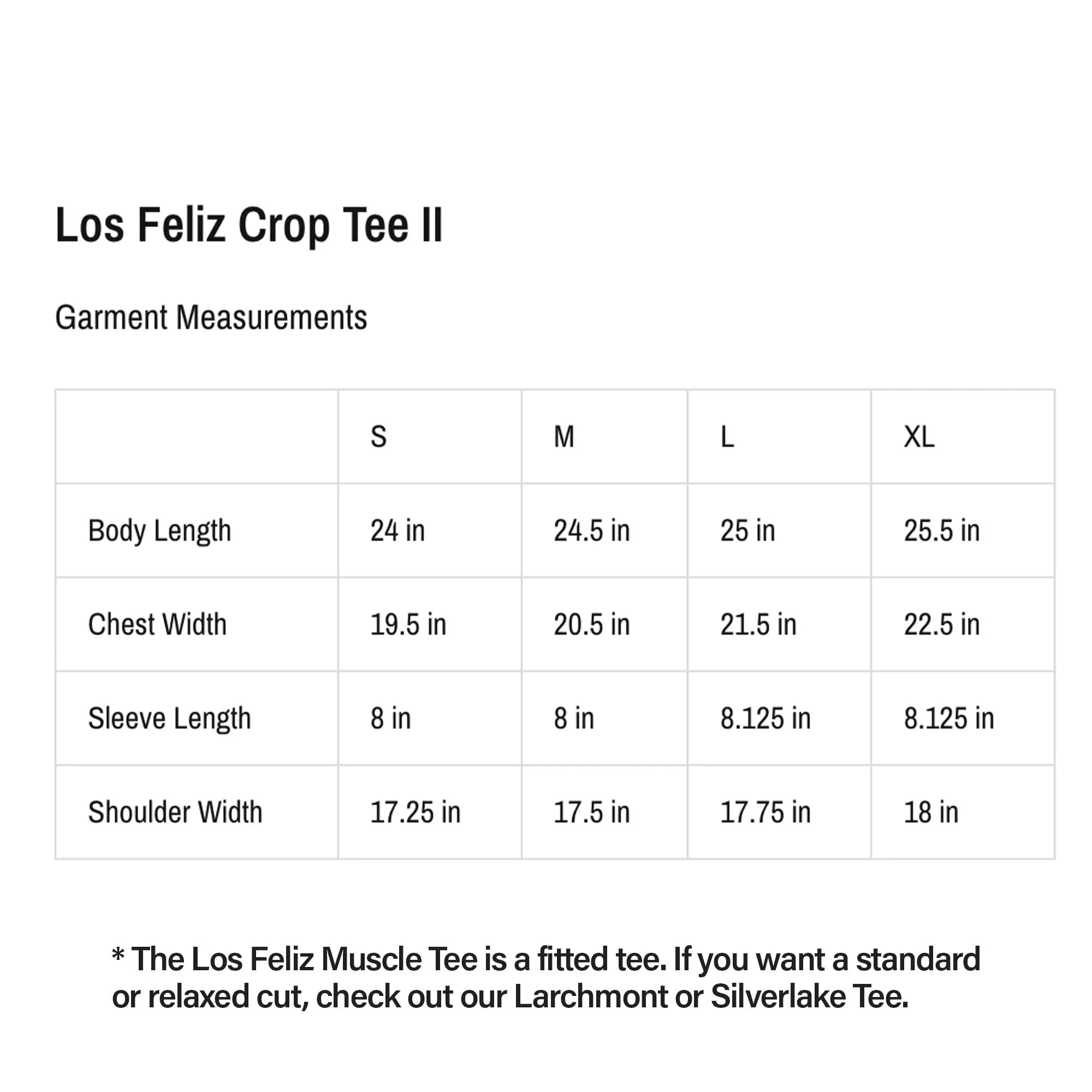 Los Feliz Crop Muscle Tee II