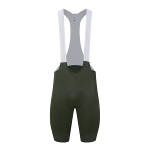 Men's Training Bib Shorts B003 -Army Green