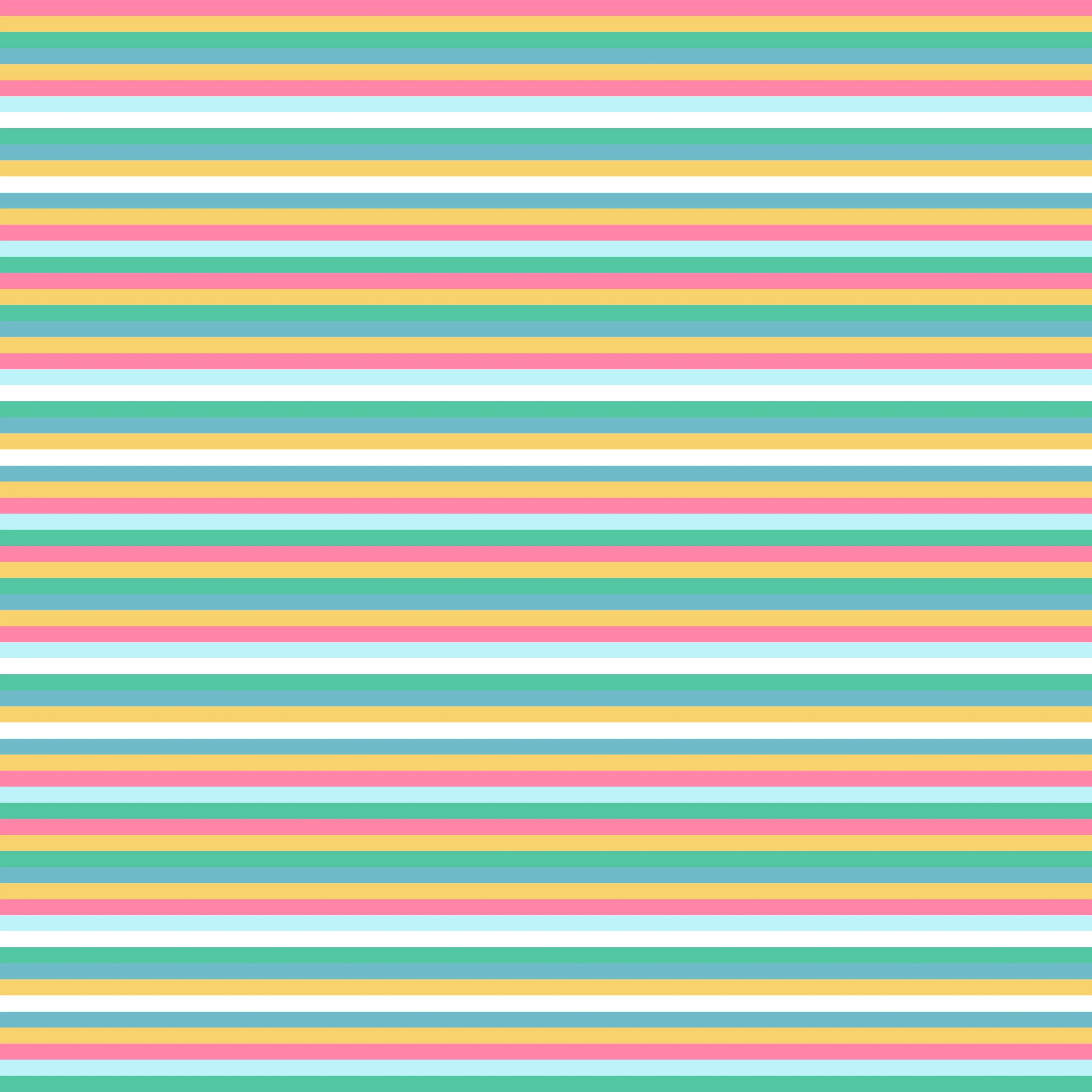 Multi Mini Stripes - Sunny Side Up Collection