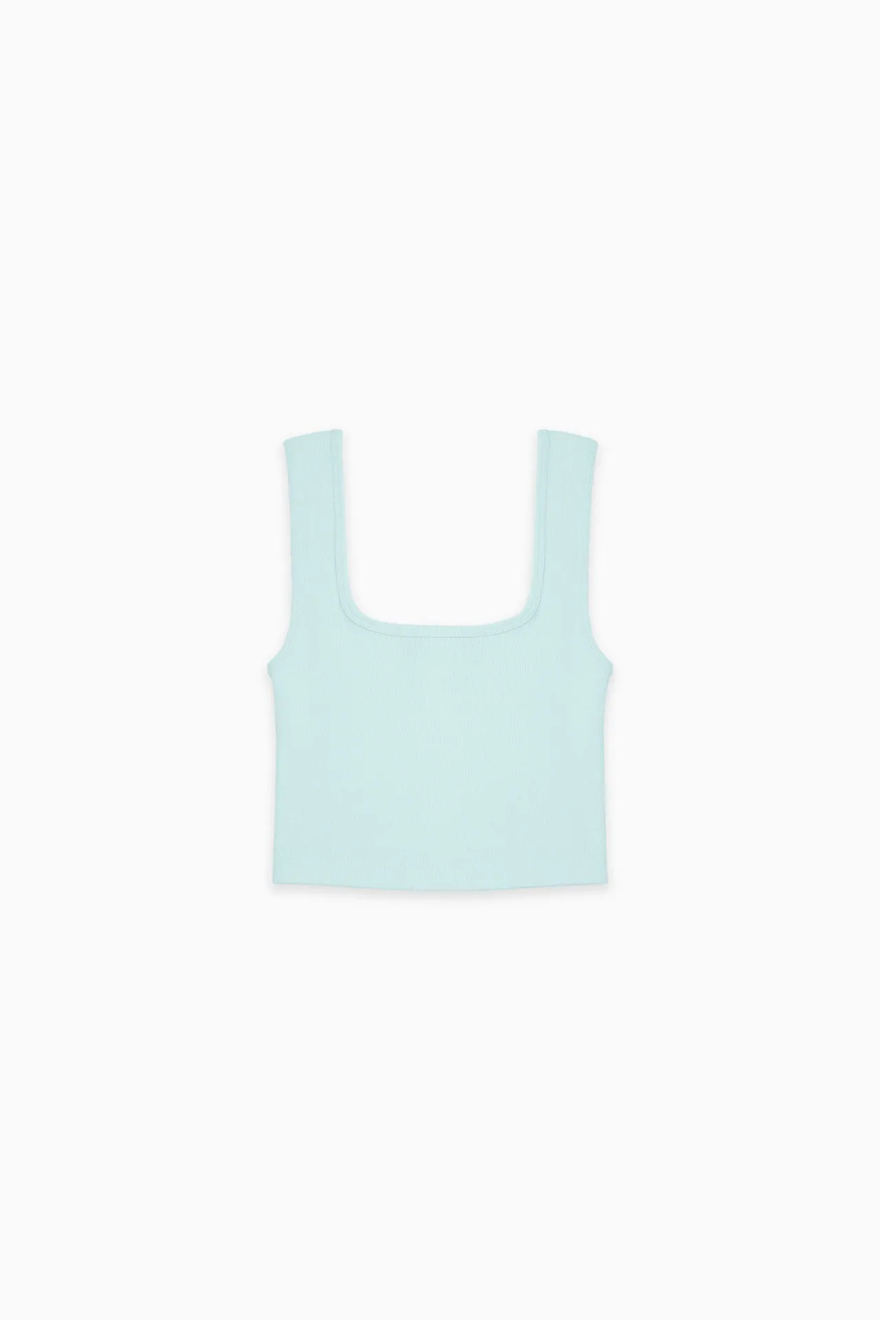 Organic Cotton & Bamboo Ribbed Strap Top