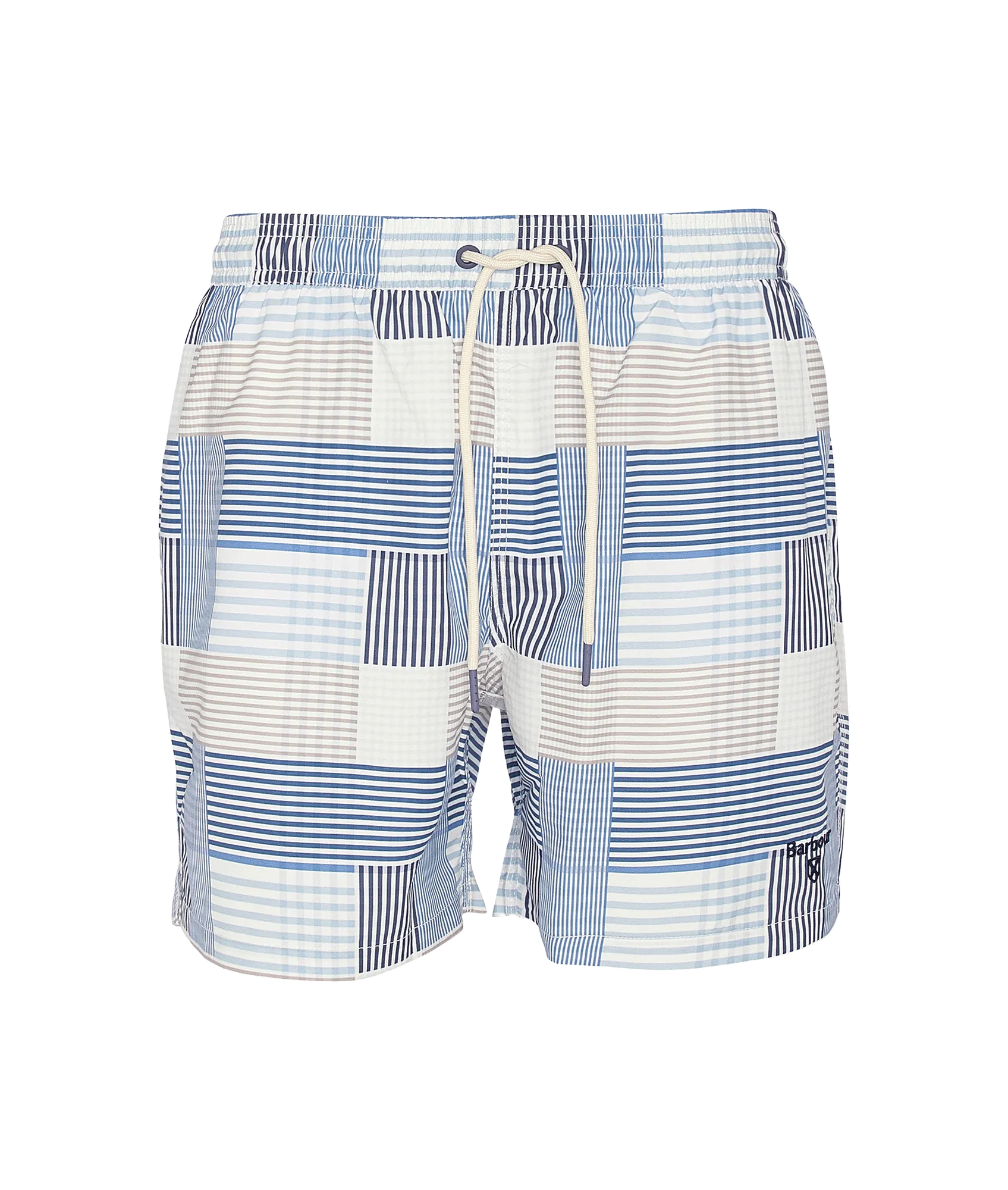 Patch Swim Shorts - Blue