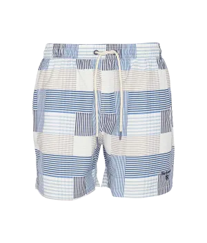 Patch Swim Shorts - Blue