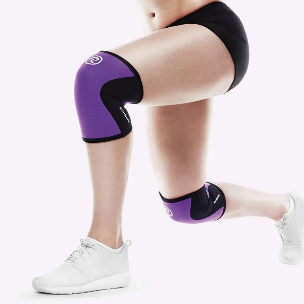 Rehband RX Knee Sleeve - 5mm - Purple - SINGLE