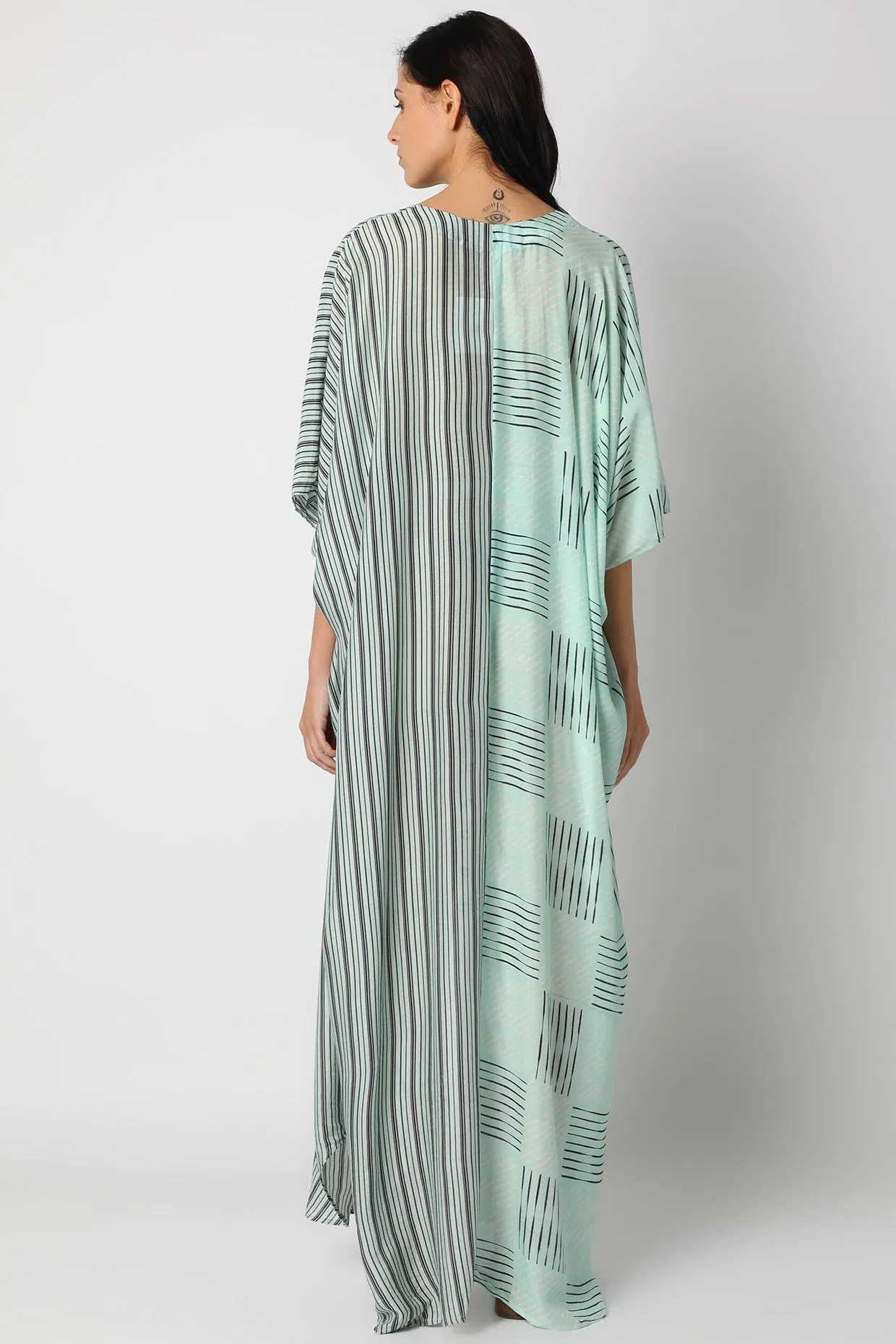 Revitalise Print Kaftan vVyom x deme | Limited Edition Loungewear