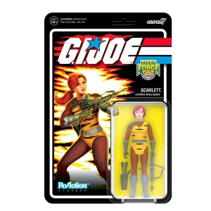 Scarlett Tiger Force G.I. Joe Reaction Figure by Super7