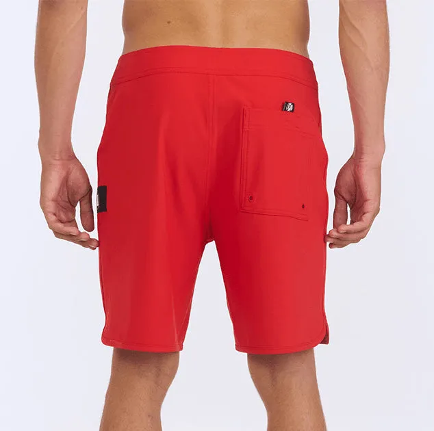 SOLID SCALLOP 83 FIT 18" BOARDSHORT