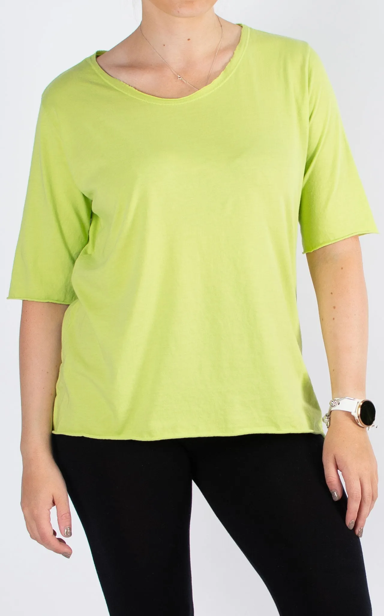 Tanya Basic T | Lime