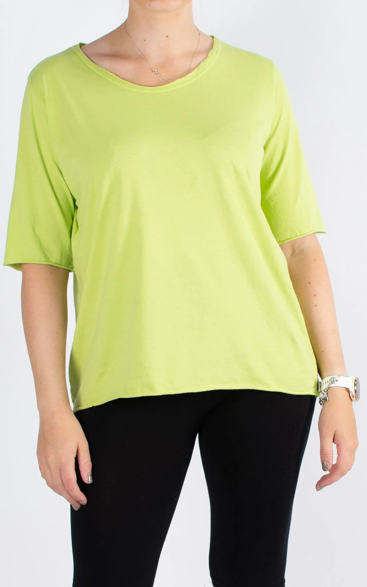 Tanya Basic T | Lime