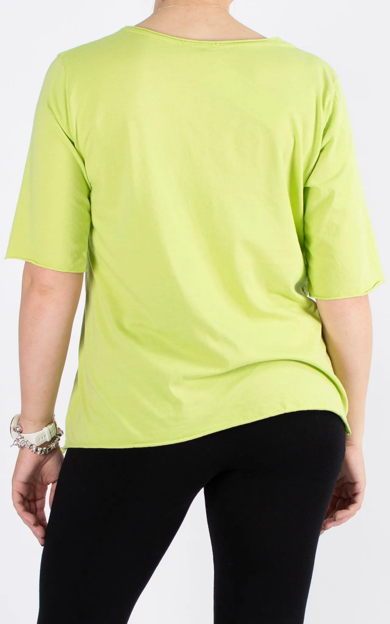 Tanya Basic T | Lime