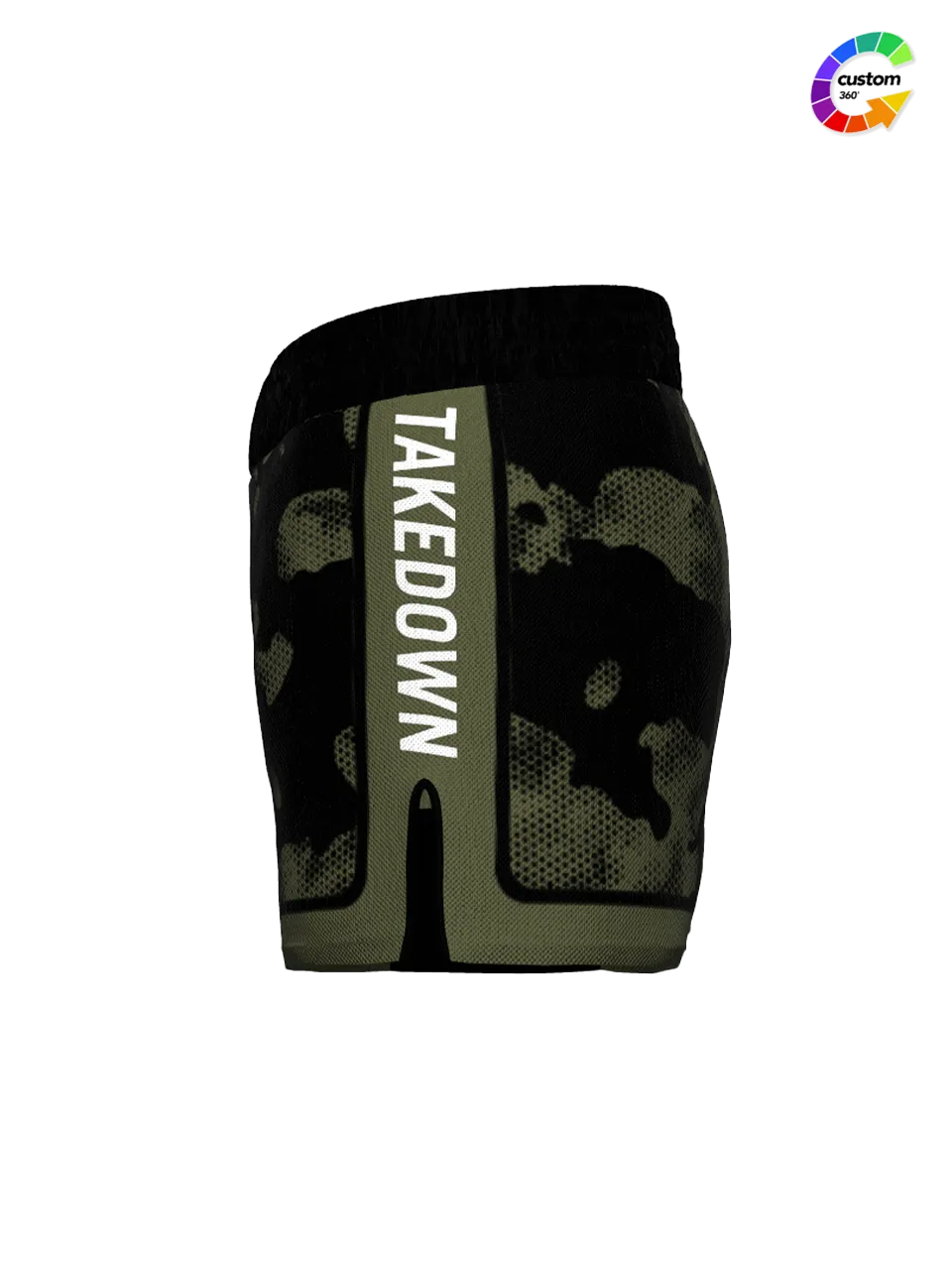 TD-FS-007 360° Custom Fight Shorts (5"&7“ Inseam)