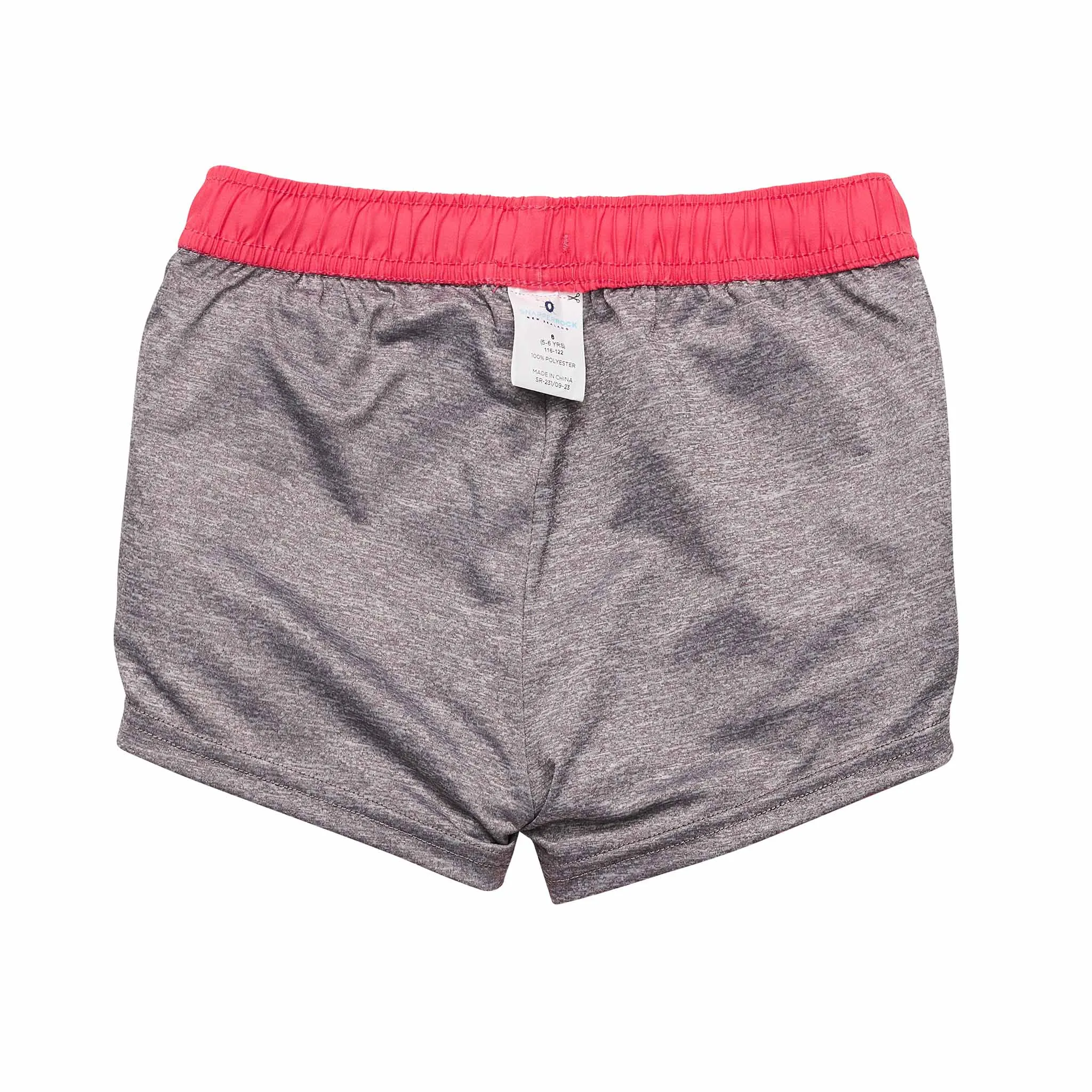 Vintage Red Comfort Lined Swim Short