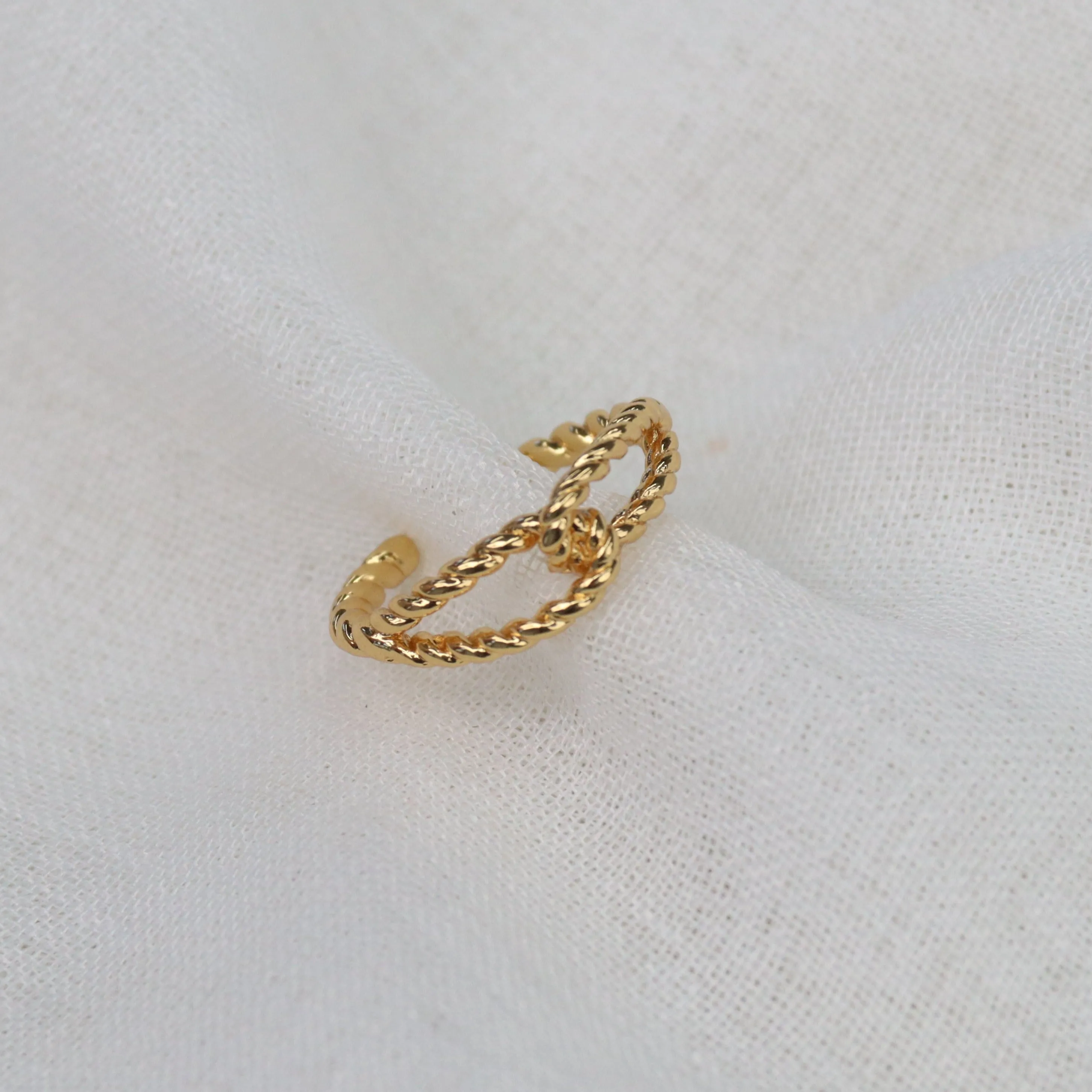 Viti | Gold Plated Adjustable Ring