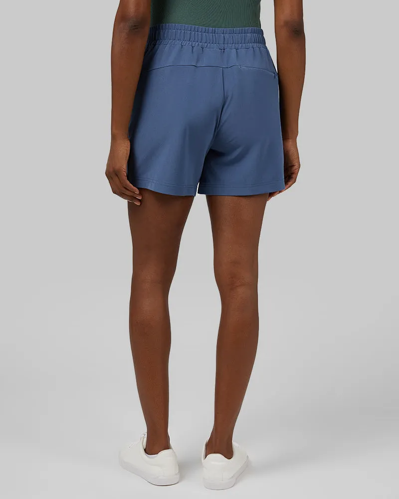 WOMEN'S STRETCH WOVEN PULL-ON SHORT